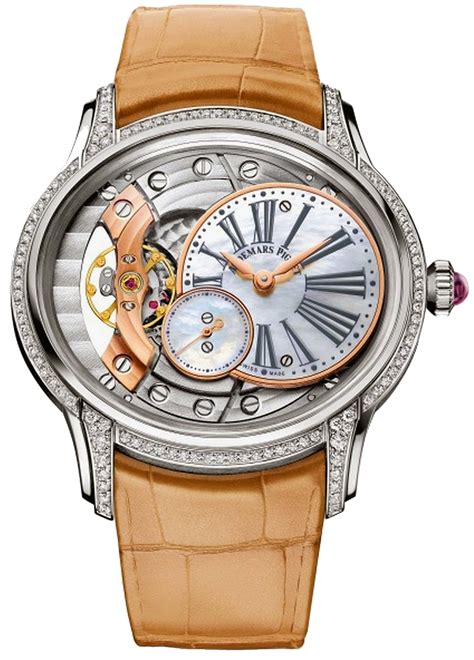 audemars piguet goud lady|Audemars Piguet millenary ladies.